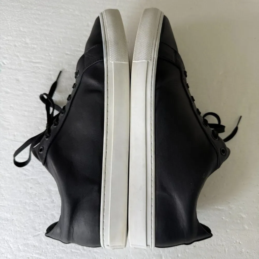 Thursday Premier Low Top Men's Black White Casual Classic Shoe Sneaker Size 12.5